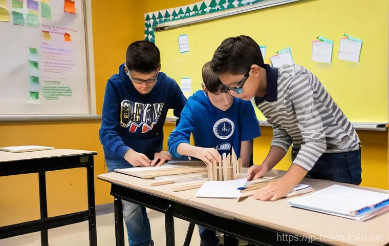 교사 커리큘럼 디자인 방법 - **Prompt:** A vibrant, modern elementary classroom filled with bright natural light. A group of dive...